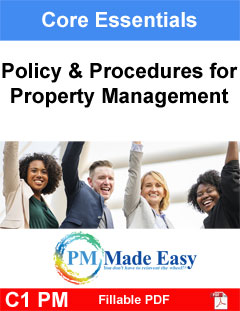 Policy and Procedures for Property Management